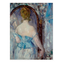 Before the Mirror by Edouard Manet postcards