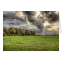 Before the Rain Countryside note card cards