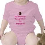 Befriend A Vet Logo, My Mommy Fought For My Fre... Baby Creeper