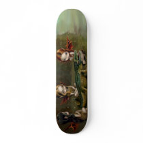 Befriending an Alligator gothic fairy Skateboard