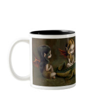"Befriending an Alligator" Mug