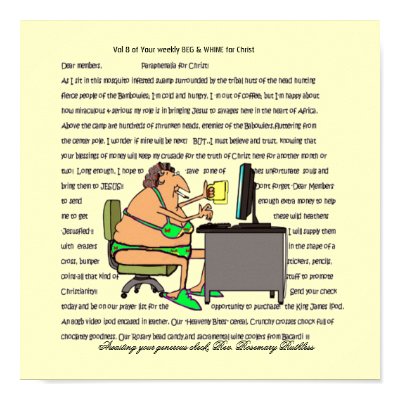 BEG-A-THON'S FOR MONEY REALITY CHECK PRINT by splashartworks2x