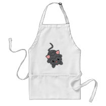 Begging Kitty aprons