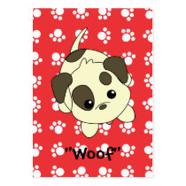 Begging Puppy business cards by candystore Begging Puppy business cards