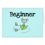 Beginner Ice Skater Tshirts and Gifts Cards