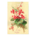 Begonia Birthday Greetings posters by vintagetreasurechest Begonia Birthday Greetings posters