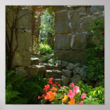 "Begonia  Granite Garden" Posters