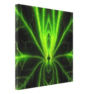 Begonia Leaf Abstract Gallery Wrap Canvas