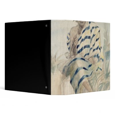 Behanzin  The Last King of Dahomey 3 Ring Binder by bridgemanart