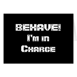 Im In Charge Gifts on Zazzle