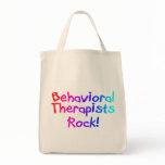 Behavioral Therapists Rock Tote Bags