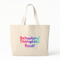 Behavioral Therapists Rock Tote Bags