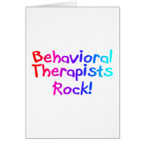 Behavioral Therapists Rock Cards