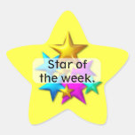 Behaviour Reward star sticker