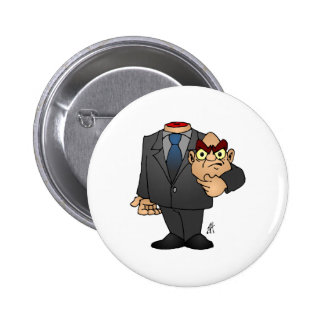 Beheaded 2 Inch Round Button