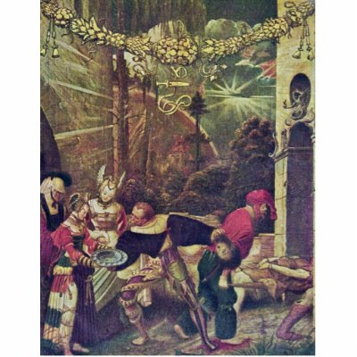 Beheading Of John The Baptist By Deutsch Niklaus M Acrylic Cut Outs by Artcollection