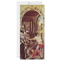 Beheading Of John The Baptist By Weyden Rogier Van Customized Rack Card