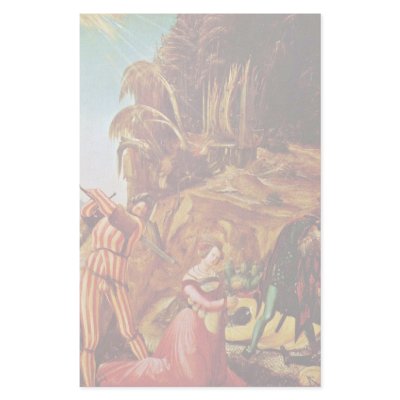 Beheading Of St. Catherine By Altdorfer, Albrecht Custom Stationery by Artcollection