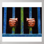 Behind bars poster