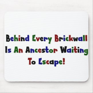 Behind Every Brickwall Is... mousepad