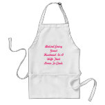 Behind Every Great Husband, Is A Wife That Love... Apron
