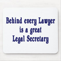 Behind Every Lawyer Mousepad by lawyertshirts Behind Every Lawyer Mousepad