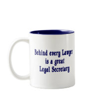 Behind Every Lawyer - Paralegal Mug