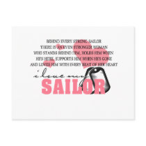 Behind every Sailor Postcards