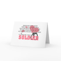 Behind every Soldier Cards