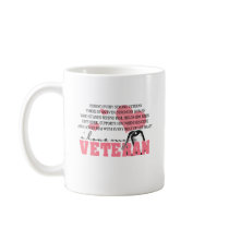 Behind every Veteran Coffee Mug