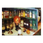 Behind the Counter at the Drugstore Cards