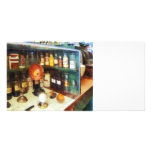 Behind the Counter at the Drugstore Custom Photo Card
