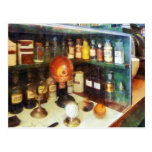 Behind the Counter at the Drugstore Post Cards
