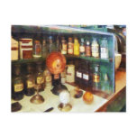 Behind the Counter at the Drugstore Post Cards