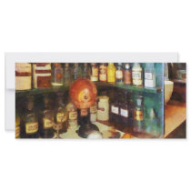 Behind the Counter at the Drugstore Custom Rack Cards