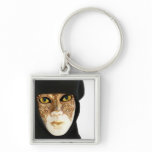 Behind the Mask Masquerade Key Chain