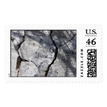 behind the message postage