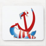 Behind The Obama Logo Mousepad