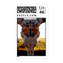 Behind the Skull postage