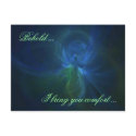 BEHOLD ... I BRING YOU COMFORT ... postcards by dequilla BEHOLD ... I BRING YOU COMFORT ... postcards