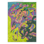 Behold, Original Abstract Card