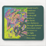 Behold, Original Abstract Mouse Pad
