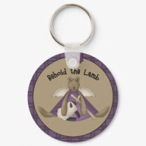 Behold the Lamb Keychain