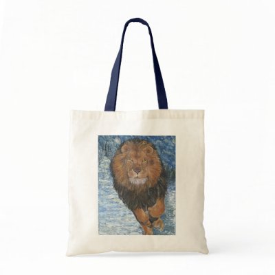 *Behold the Lion* by Joy Leiko Bags by ArtisticFootprints