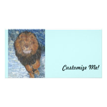 *Behold the Lion* by Joy Leiko Photo Greeting Card