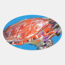 Behold the turtle Painting.jpg Stickers
