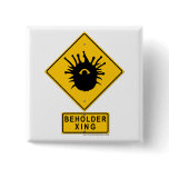 Beholder XING Pinback Buttons
