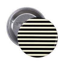 Beige And Black Elegant Horizontal Stripes Pins