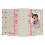 Beige And Pink Baby Photo Binder