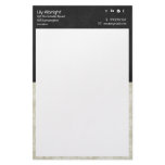 Beige &amp; black retro Stationery - Social icons